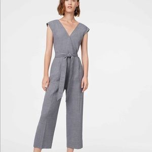 WORN ONCE Club Monaco Lorenny Grey Jumpsuit 0